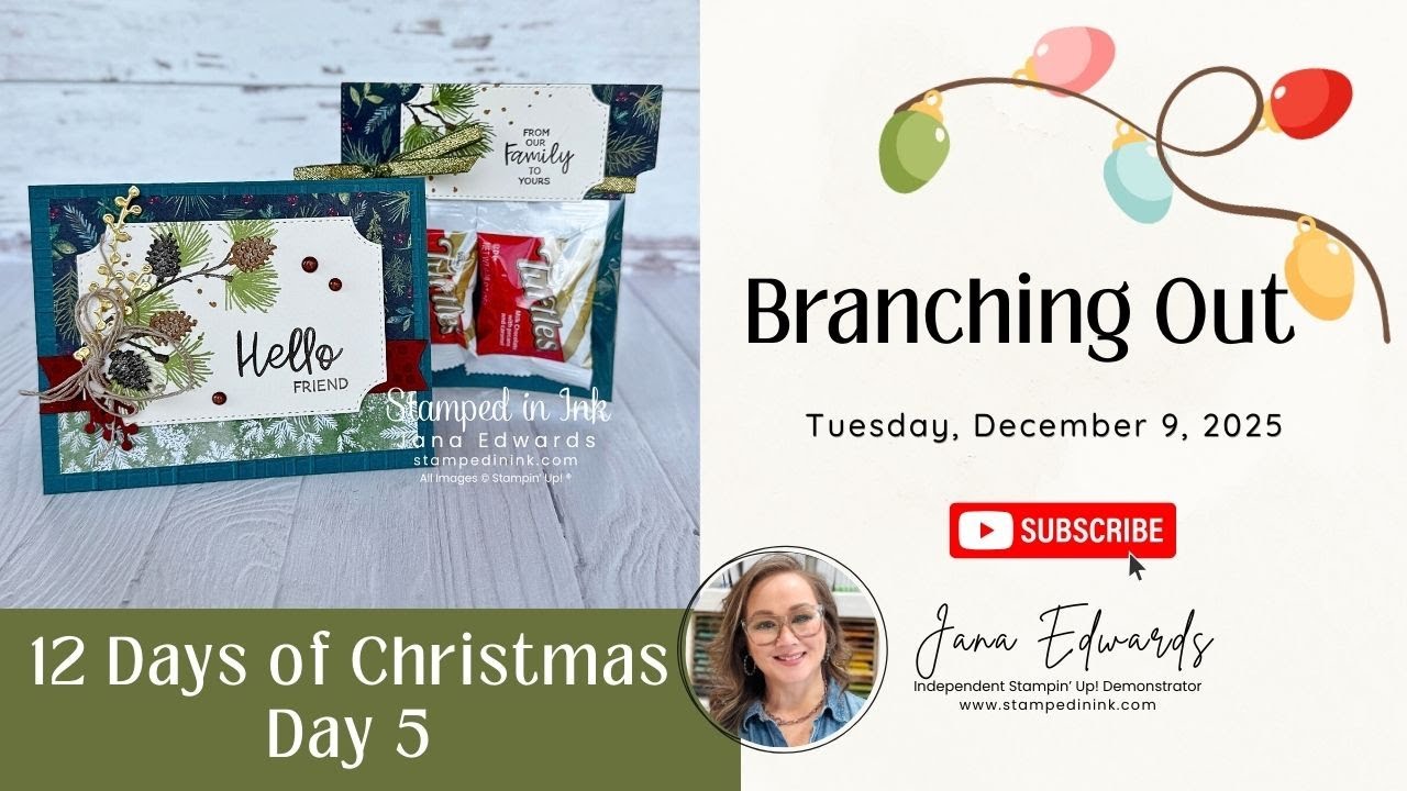 🔴Live - Twelve Days of Christmas Day 5: Branching Out
