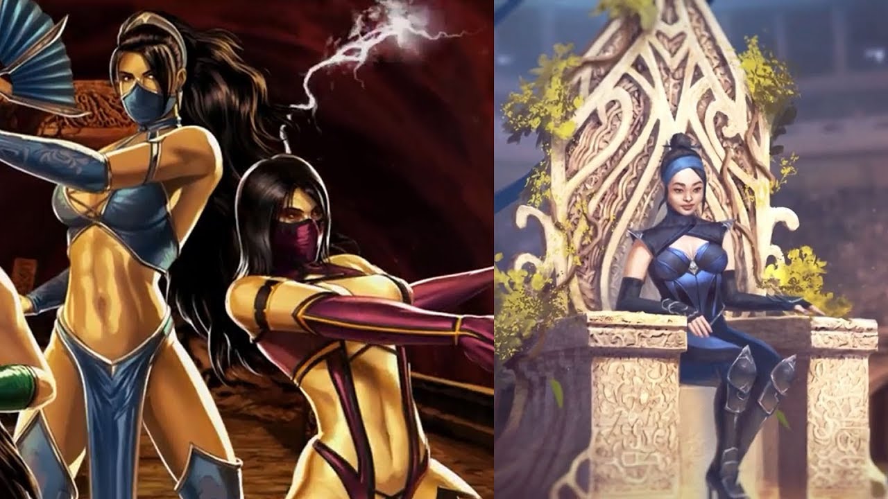 Mortal Kombat Все концовки Китаны (MK1 — MK11) с 1992 по 2019