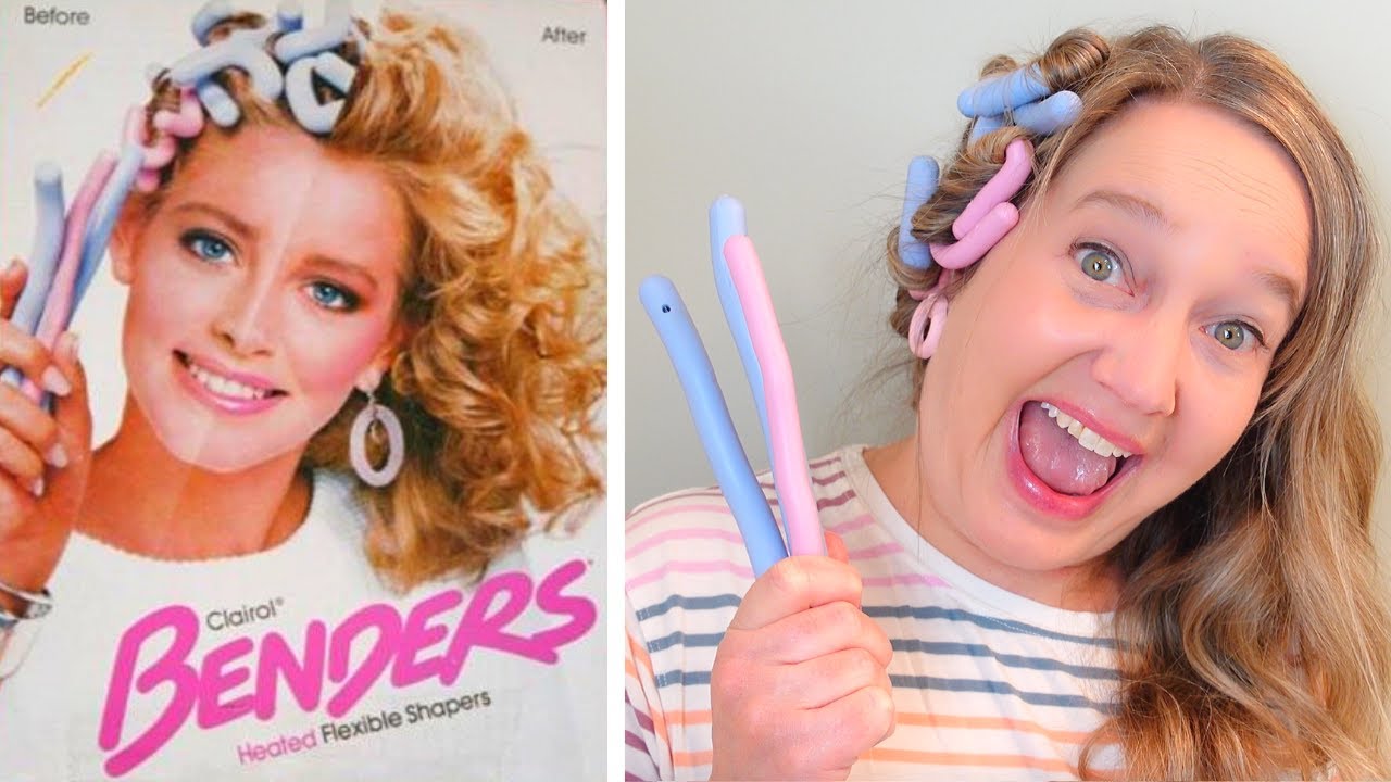 Clairol Benders 💕 Пробуем бигуди 80-х