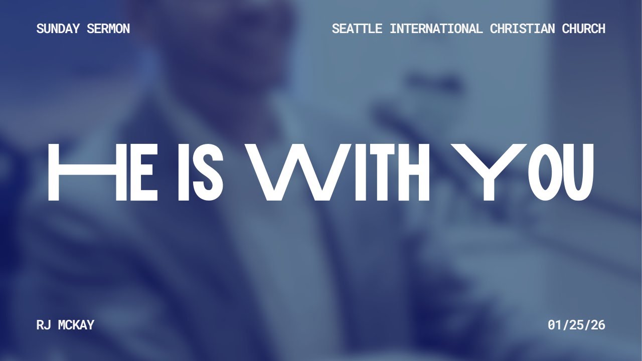 He Is With You | RJ McKay