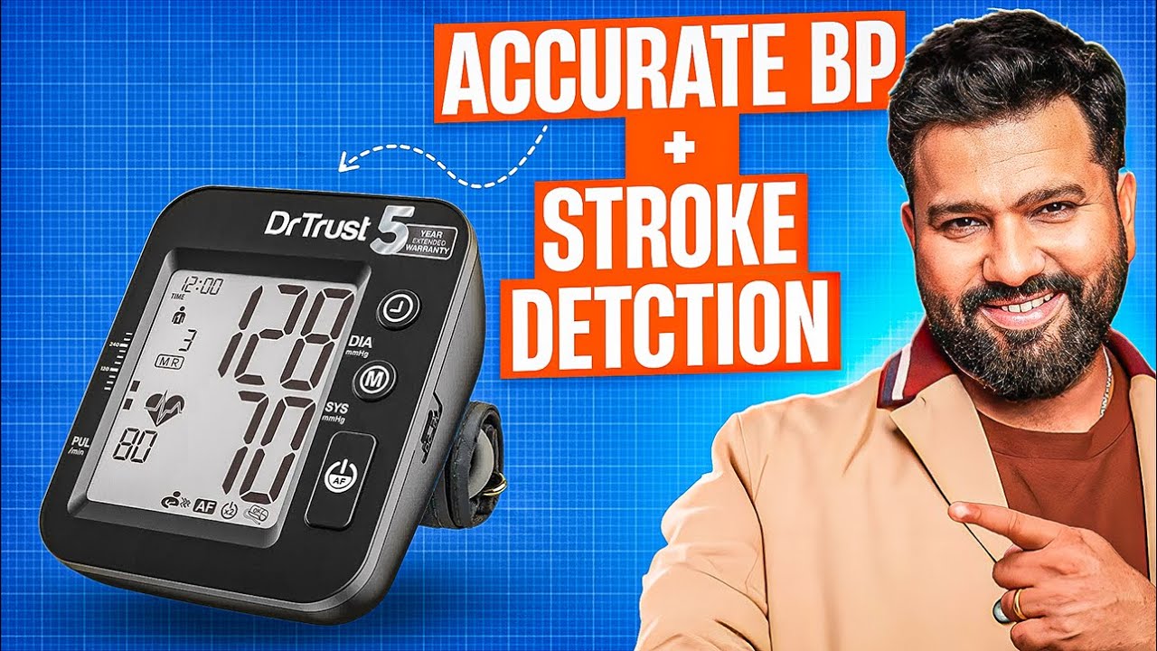 Dr Trust USA IntelliTrack BP Monitor 131 for Atrial Fibrillation Detection & Stroke Prevention