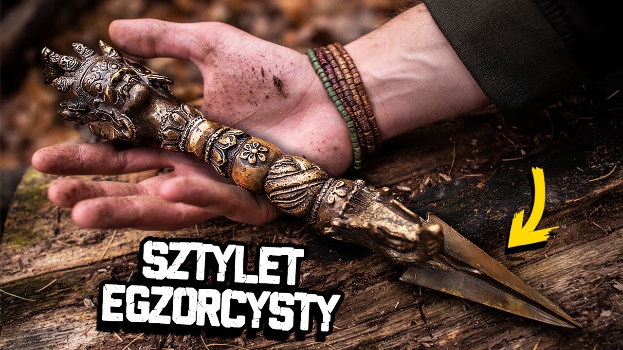 Kupiłem demoniczny N&Oacute;Ż EGZORCYSTY