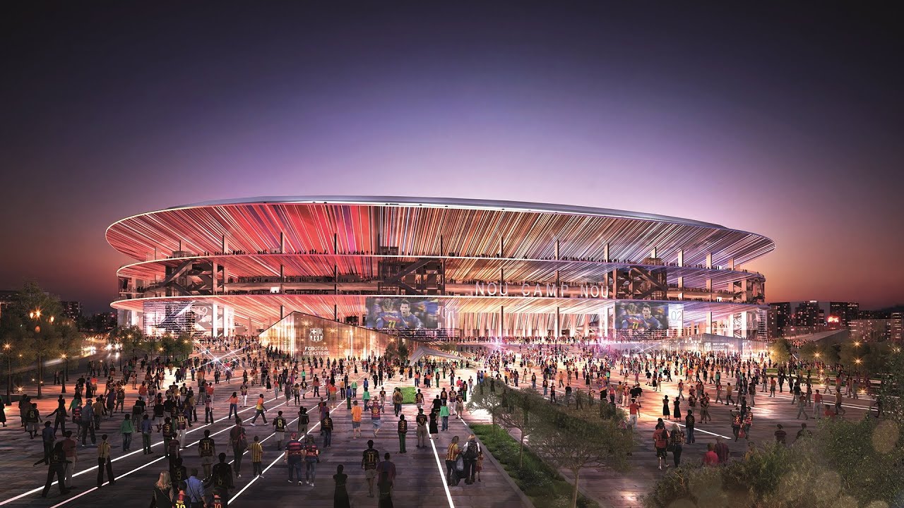 NEW CAMP NOU - A dream open to the world: this is what Bar&ccedil;a's new Stadium will look like