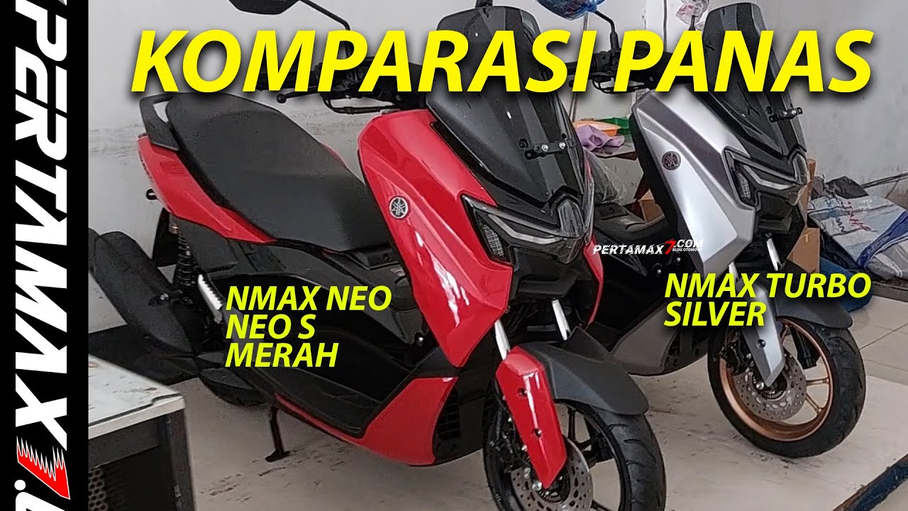 PILIH Mana Yamaha NMAX Neo Merah VS NMAX Turbo Silver Komparasi Langsung #yamaha #nmaxturbo #nmaxneo