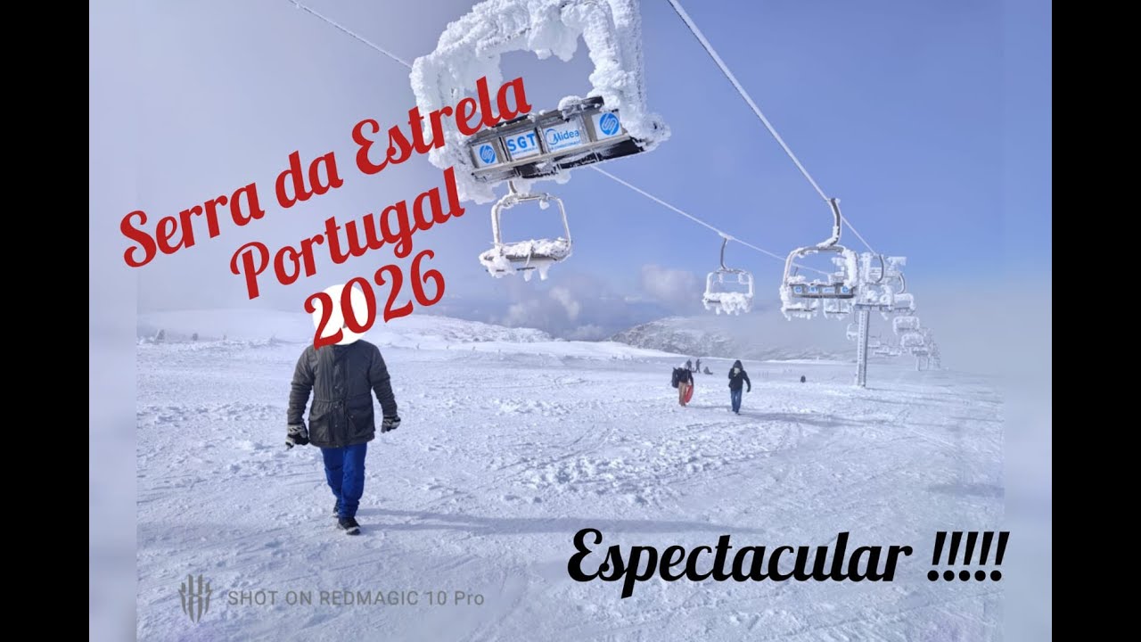 Serra da Estrela , Portugal - enero 2026 