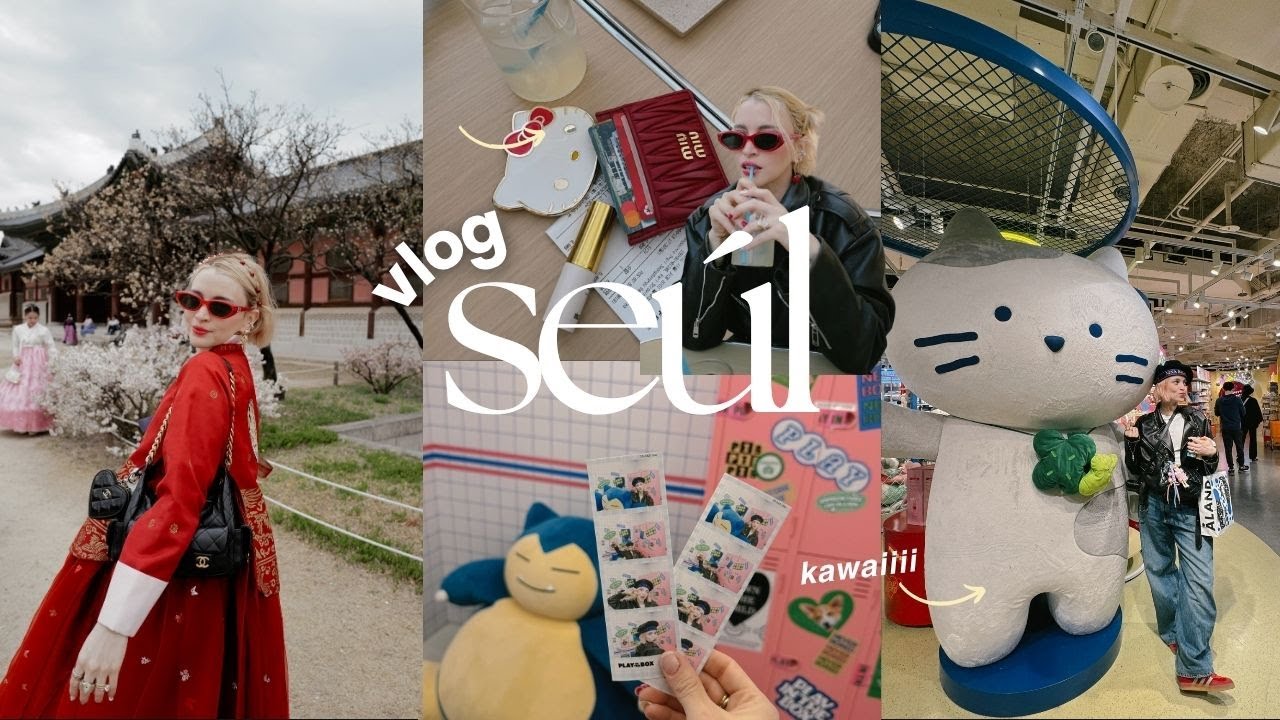 mi primera vez en ASIA  ✨ SEUL, cafes, shopping y mucha comida | #randomrossh