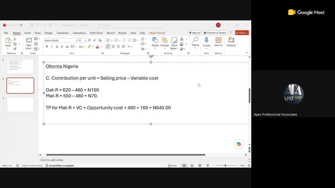 PM NOV 2026 DIET: TRANSFER PRICING
