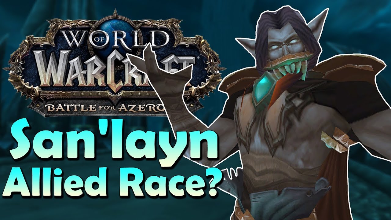 San'layn Allied Race? Customisation Options/Lore/Allegiances/Classes & Why Now? | Battle for Azeroth