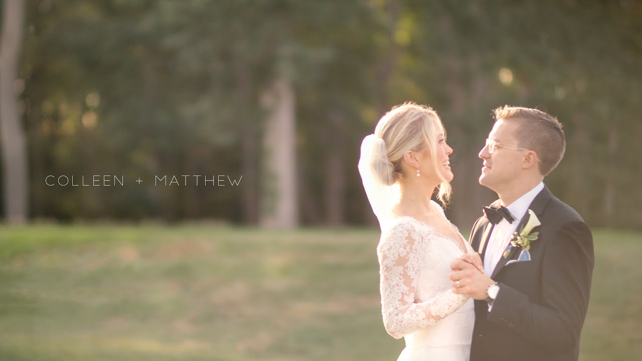 Colleen + Matthew's Connecticut Wedding at Woodway Country Club