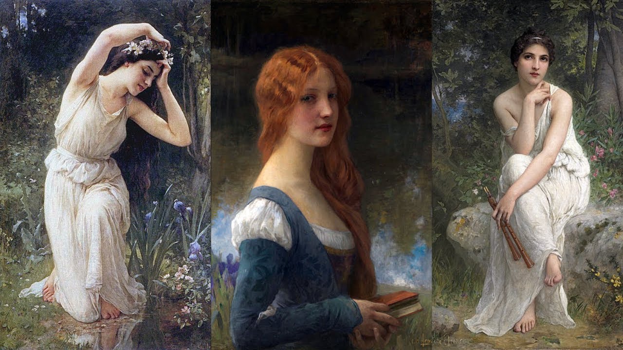 Belle Epoque Art: 18 Masterpieces by French Painter Charles Amable Lenoir #paintings #belleepoque