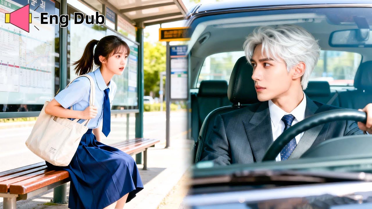 Working late she misses the last bus— a passing CEO falls in love and drives her away