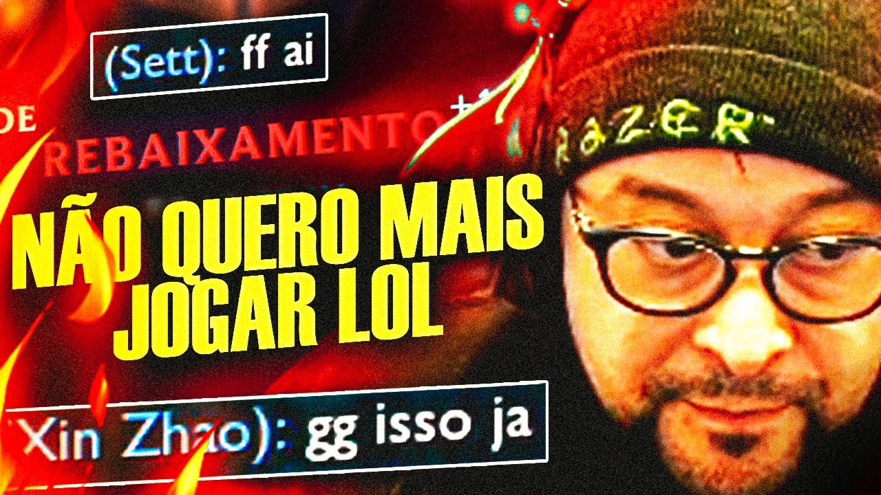 ESSE SMURF CONSEGUIU  TILTAR 100% O GORDOX [League of Legends]