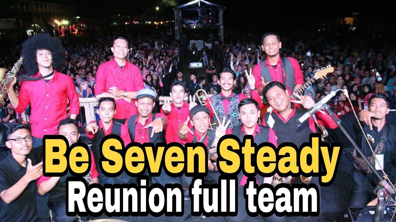 Be Seven Steady reunian Full team #unfest2016 #Wkchanel vlog #ska