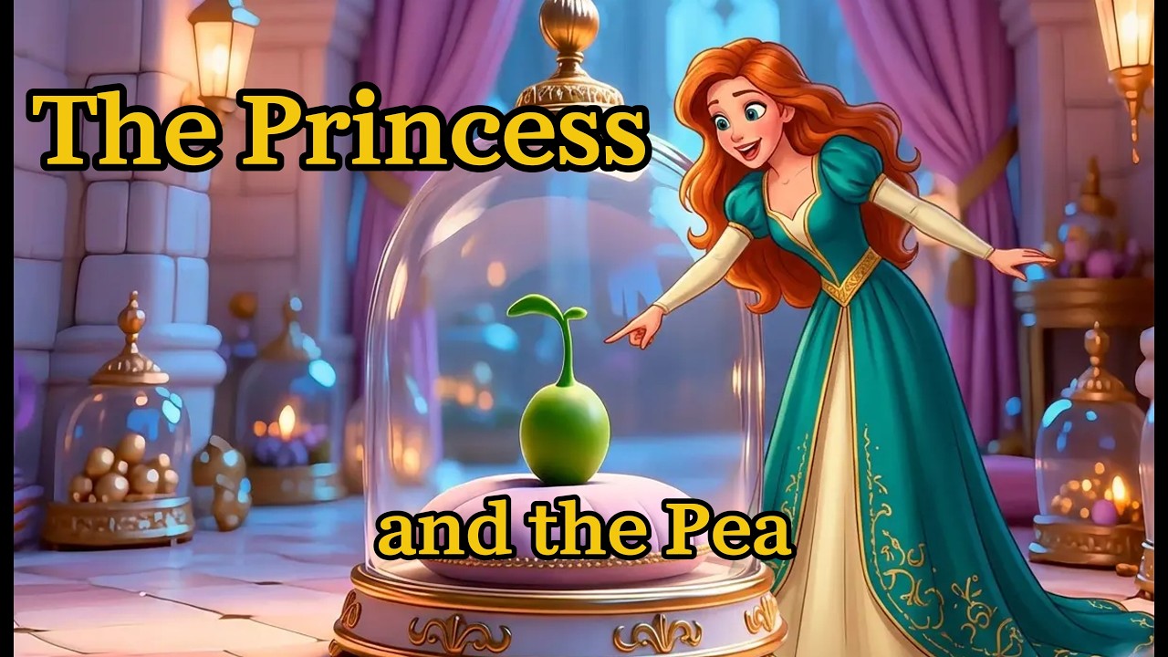 The Princess And The Pea Re-Told  | Magic Fairy Tale Animation | Bedtime Stories in English