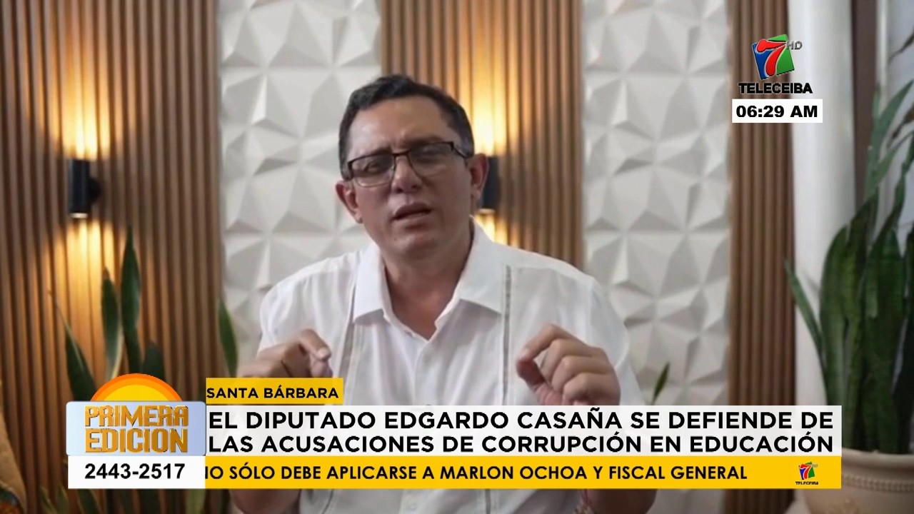 El diputado Edgardo Casaña se defiende de las acusaciones de corrupción por ''jefatura fantasma''.