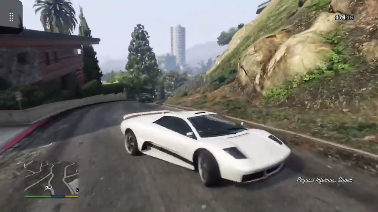 Show you around￼ franklin’s House and neighborhood￼￼ ( Grand theft auto 5￼