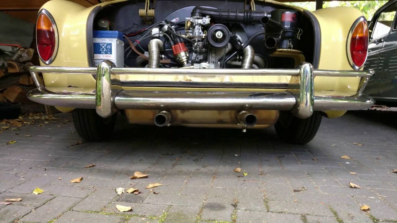 Käfermotor 1,7 L Typ 1 mit 39 Solex PICT-3 und Ahnendorp Customsport ESD