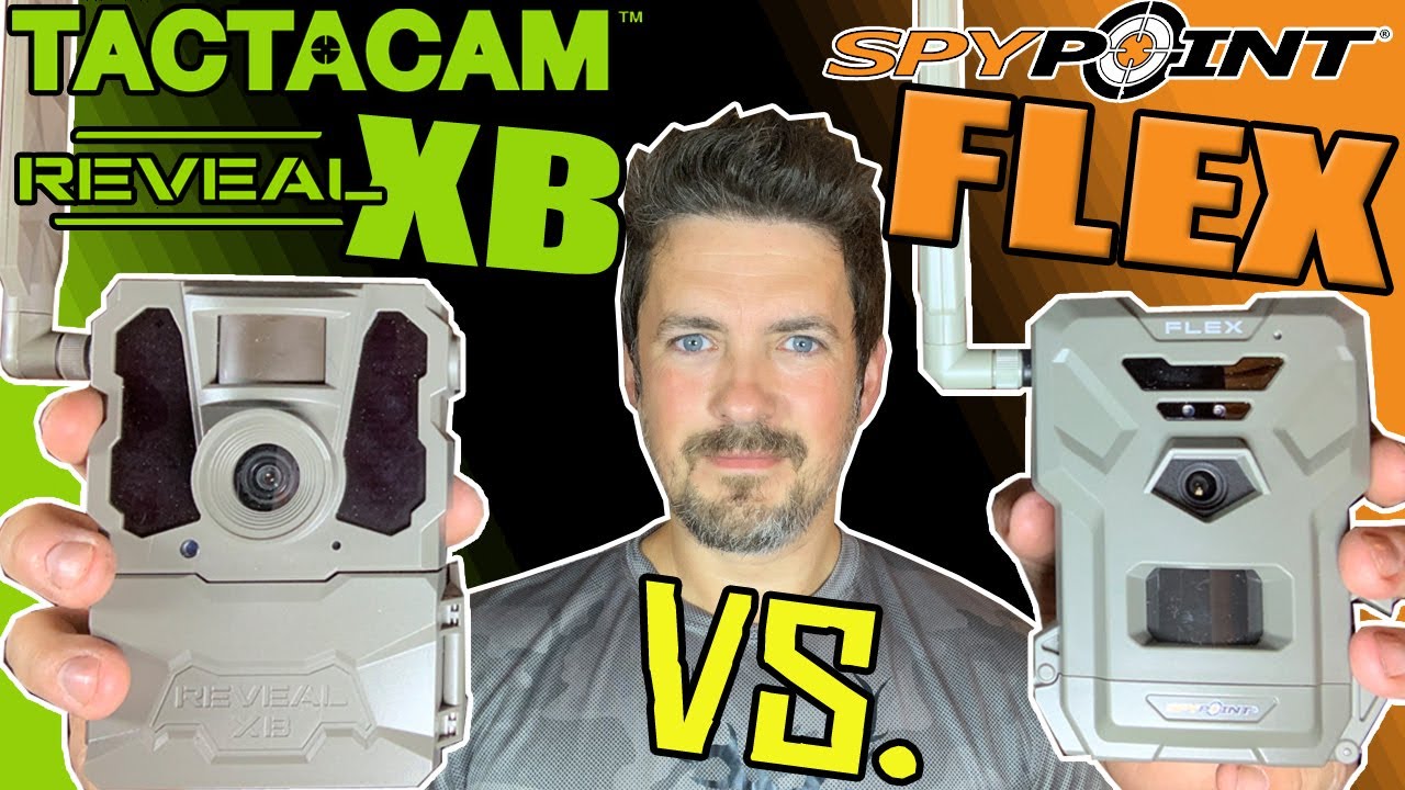 Tactacam Reveal XB Vs Spypoint FLEX Cellular Trail Camera Comparison. Which is Better for YOU?