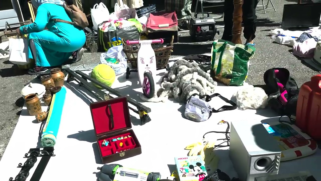 Flea market in Spain Andalucia