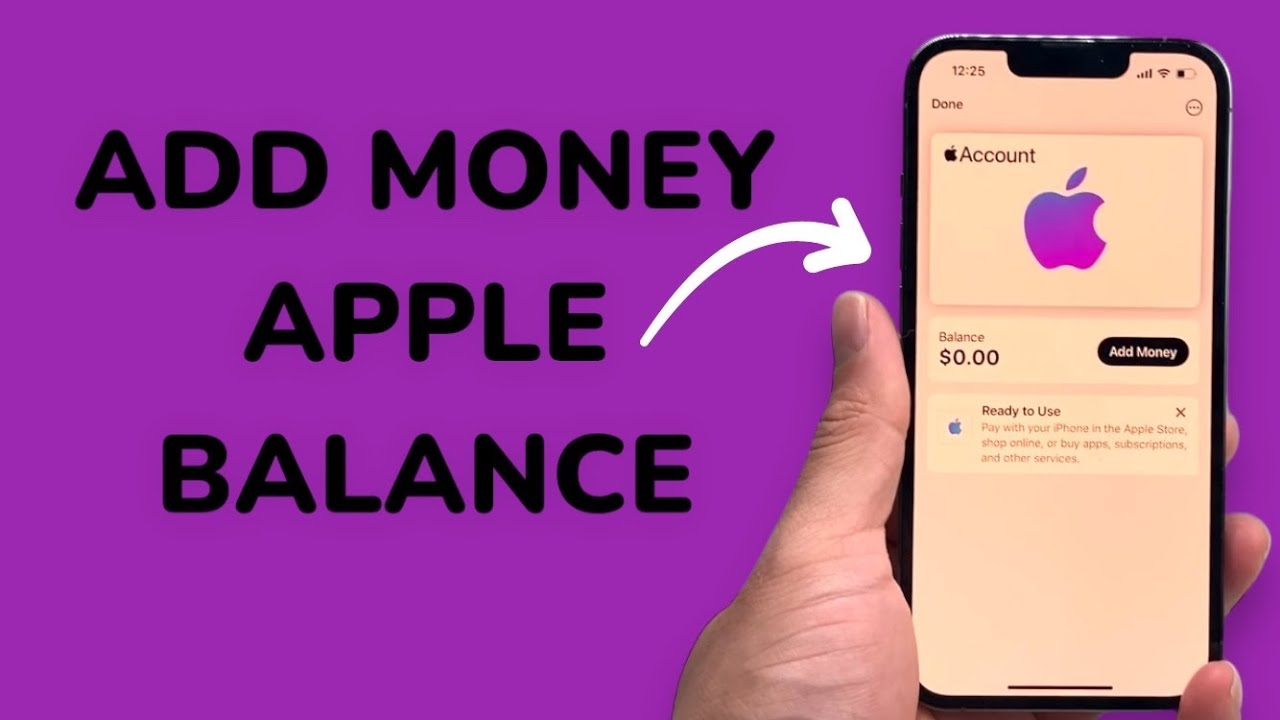 How To Add Apple Account Balance To Wallet?