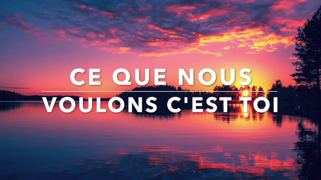 CE QUE NOUS VOULONS C'EST TOI (Emilie Charette) l Adoration au piano