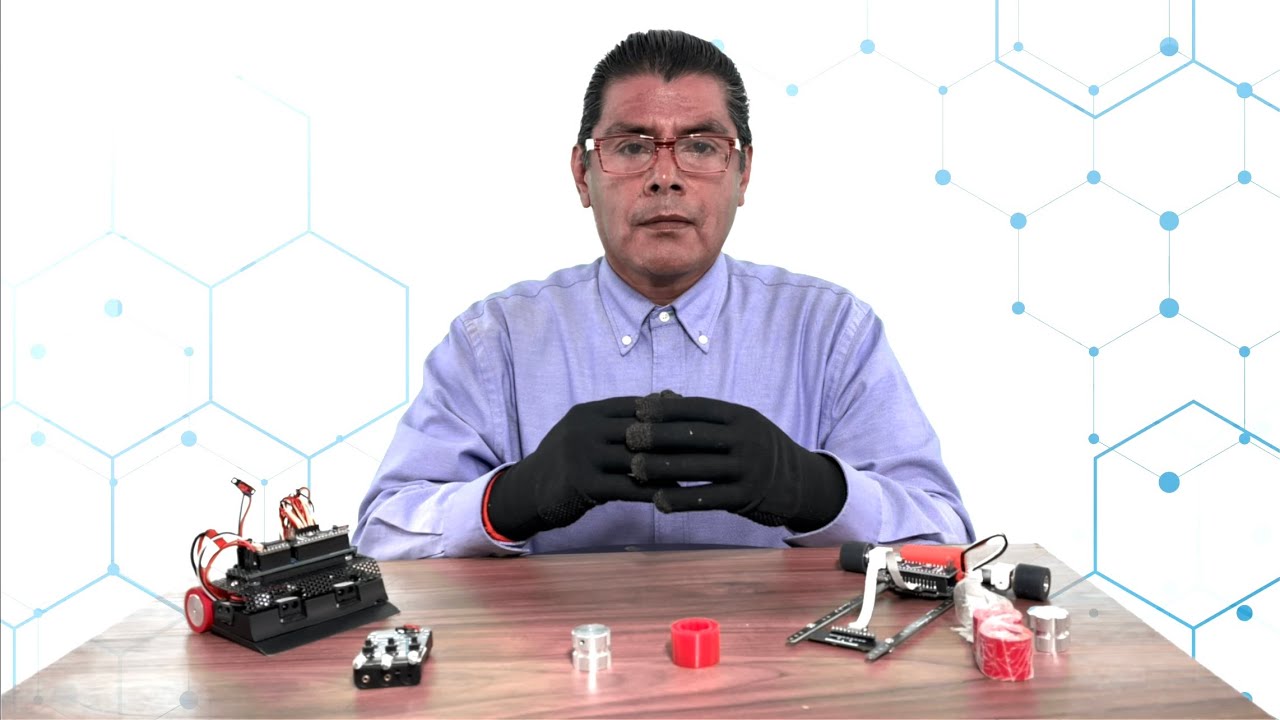 4K HDR LÓGICA DE PROGRAMACIÓN DE ROBOT MINI SUMO AUTÓNOMO