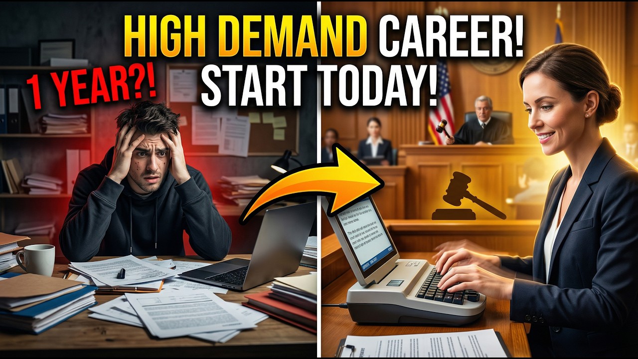 Would You Like to Become a Court Reporter in Less Than a Year