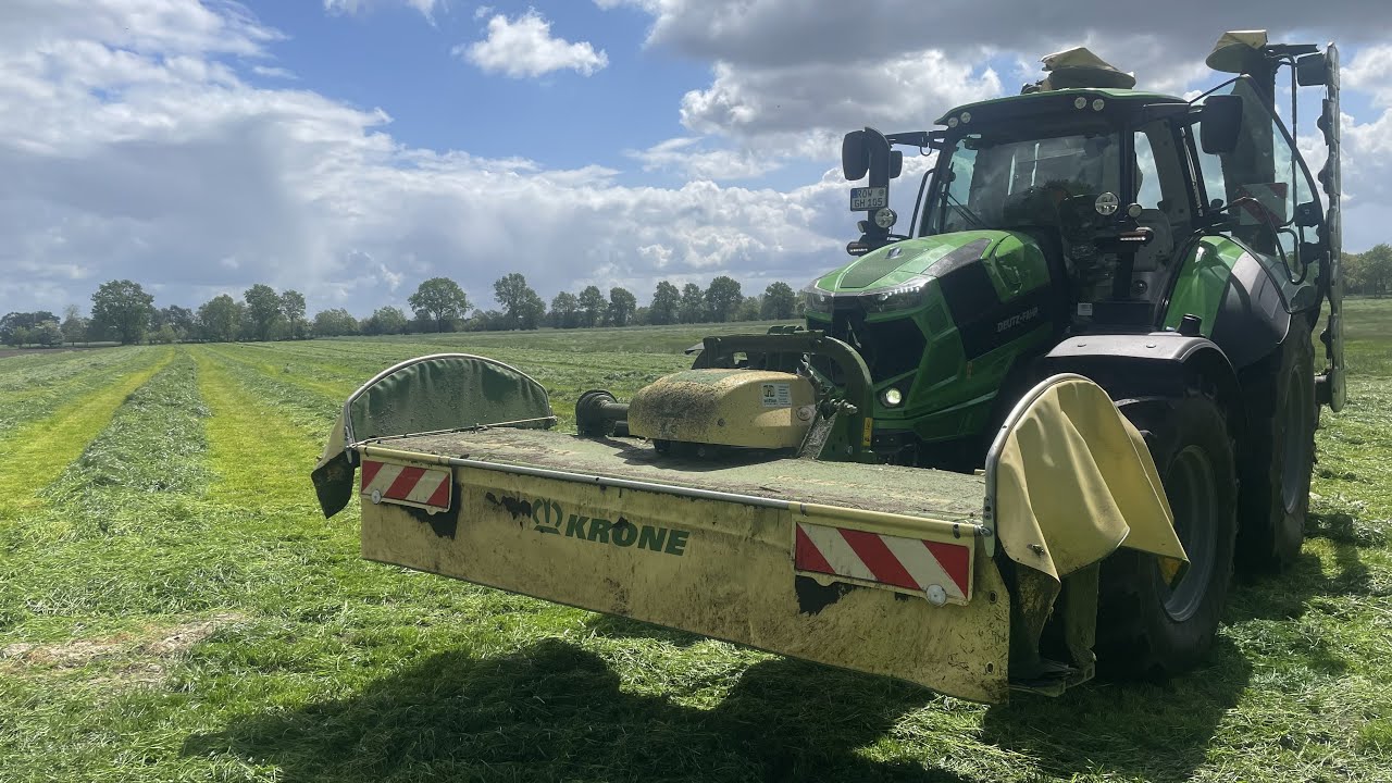 POV / Sound / Deutz-Fahr 7250 TTV mit Krone EasyCut B 870 und EasyCut F 320