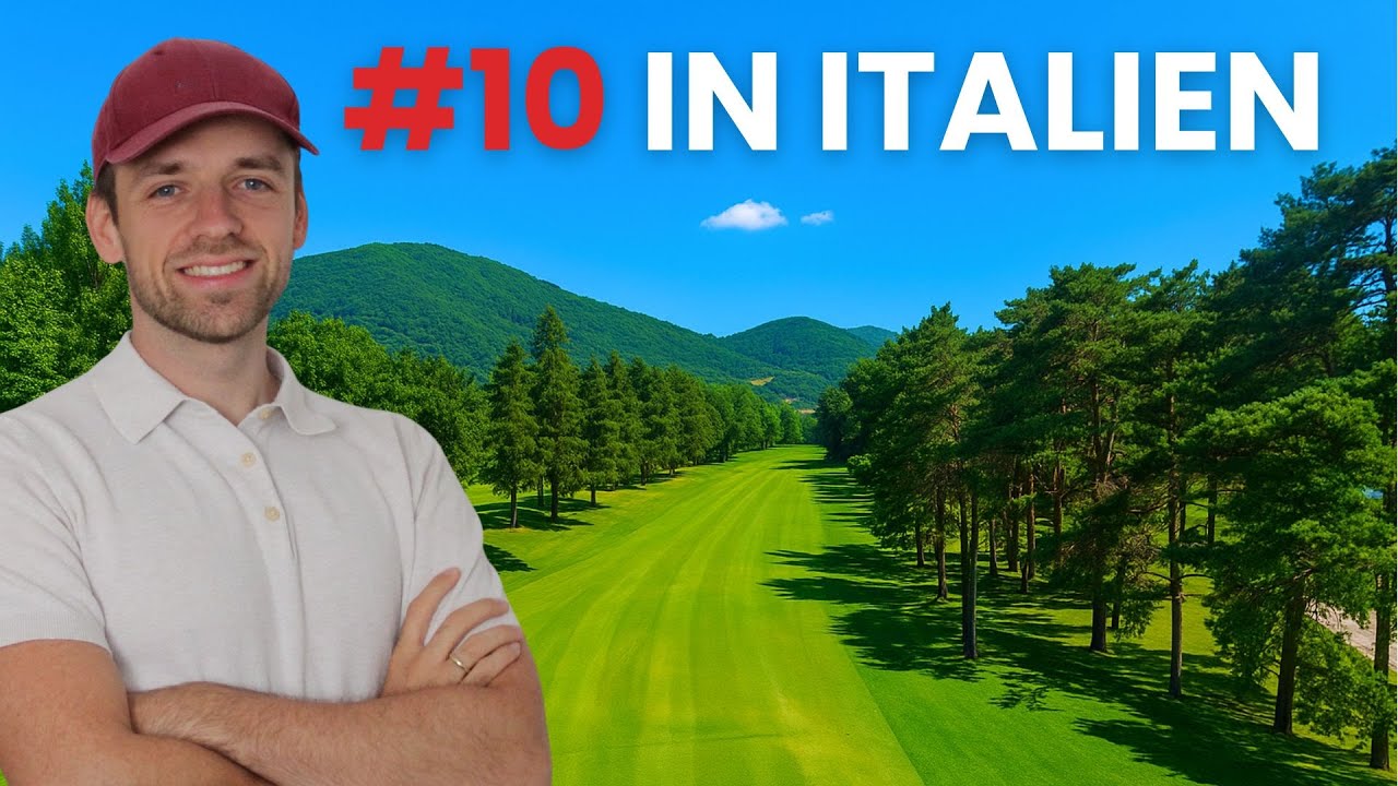Ich spiele den 10. BESTEN Golfclub Italiens (Golfclub Bergamo L'albenza)