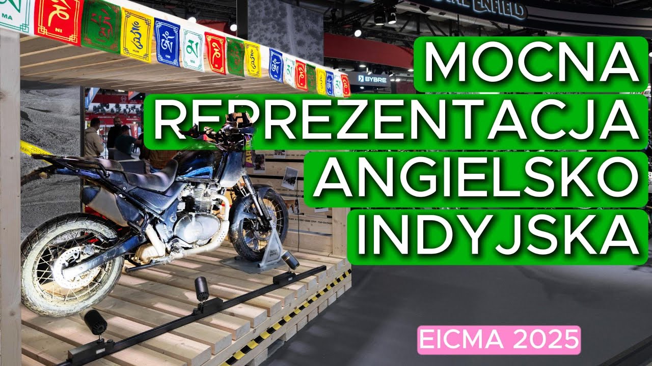 EICMA - Rally Himalayan, wypasiony Norton, bardziej terenowy Triumph !
