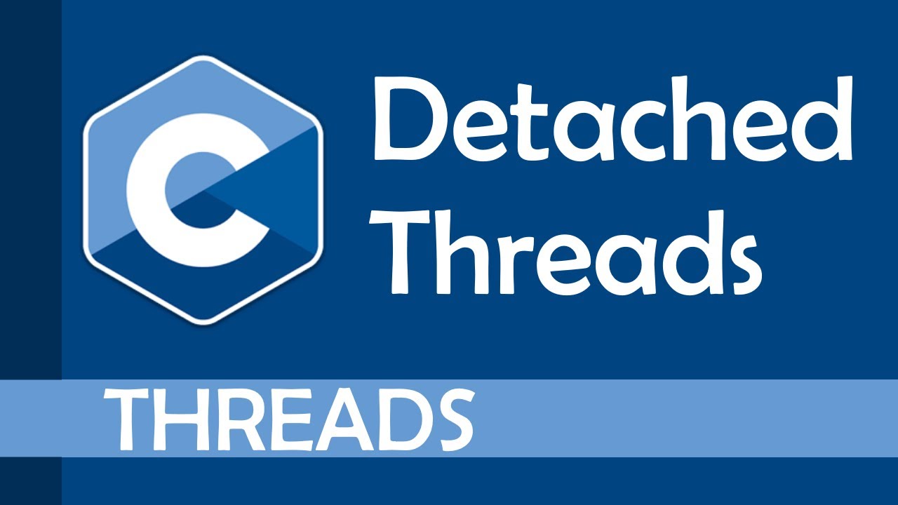 What are detached threads?