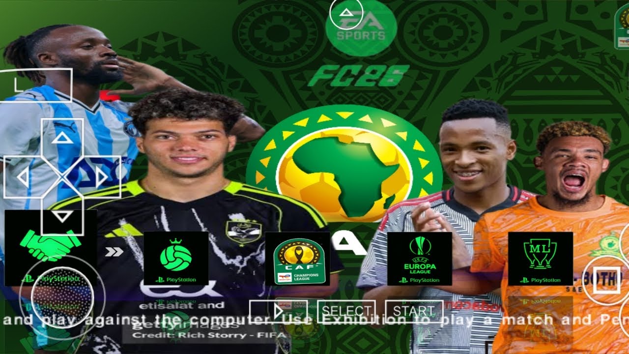EA SPORTS FC PPSSPP AND caf champions league  By MASTE X GAMING 