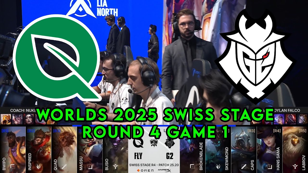 FLY vs G2 Game 1 | World Championship 2025 Swiss Stage Round 4 | FlyQuest vs G2 Esports G1