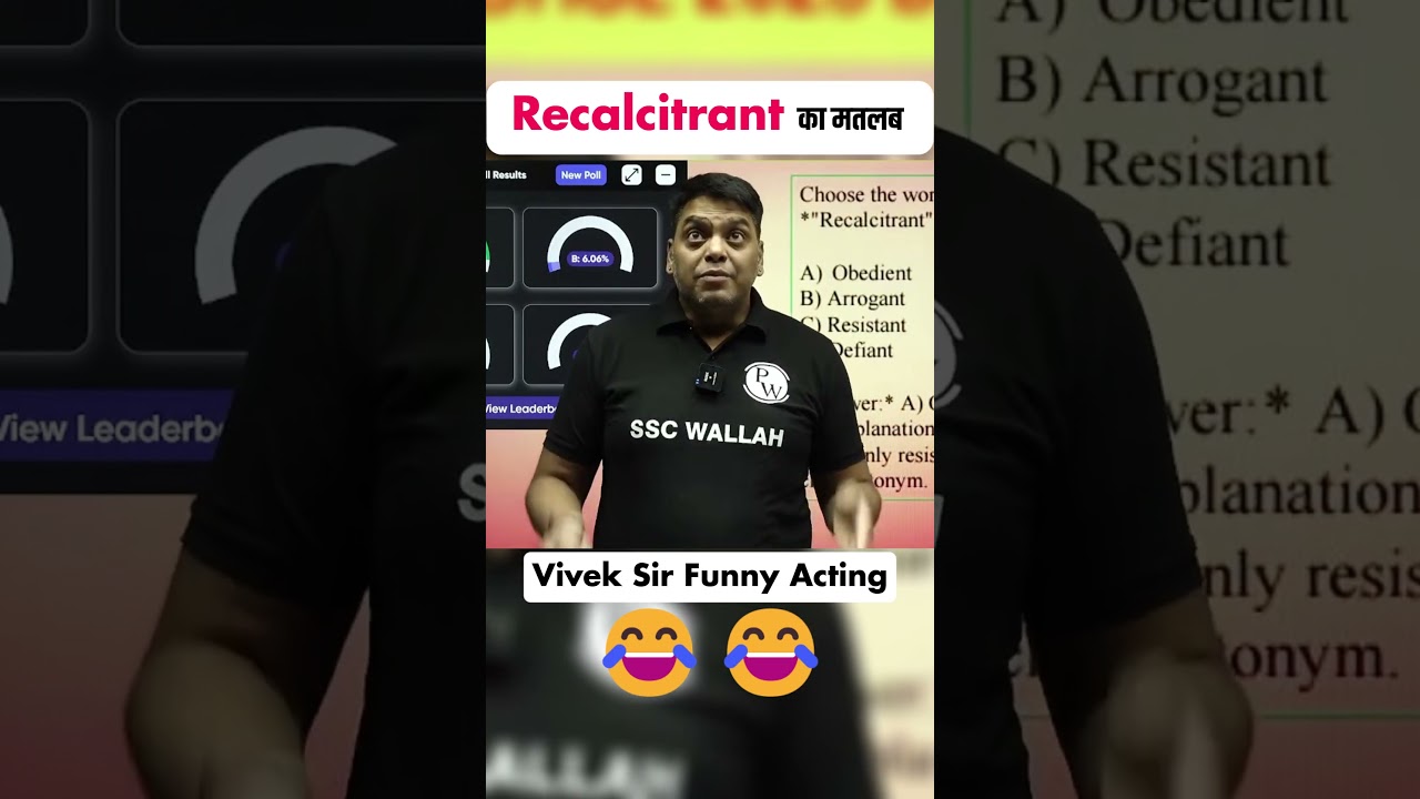Vivek Sir Funny Acting 😂😂 