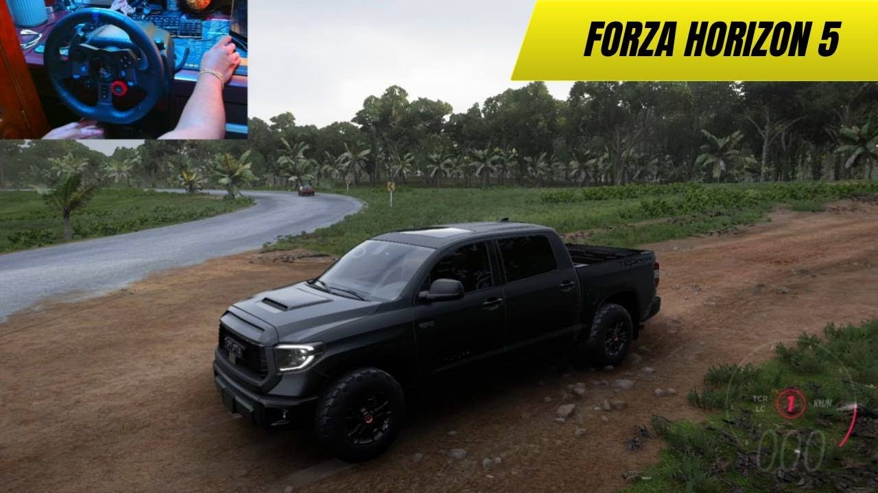 Toyota Tundra Pro - Forza Horizon 5 Ultra Realistic Logitech G29 Gameplay (4K ULTRA HD) OFFROAD