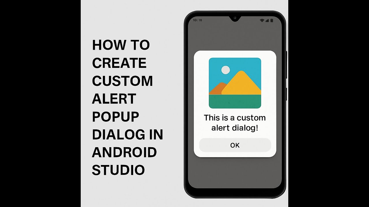 How to Create a Custom Alert Dialog in Android Studio | Kotlin Dialog Tutorial(2025)