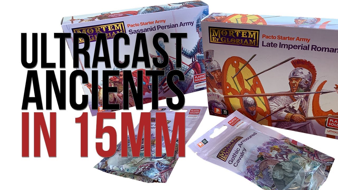 MeG Sassanid and Late Roman Starter Armies | Plastic Soldier Company | Unboxing