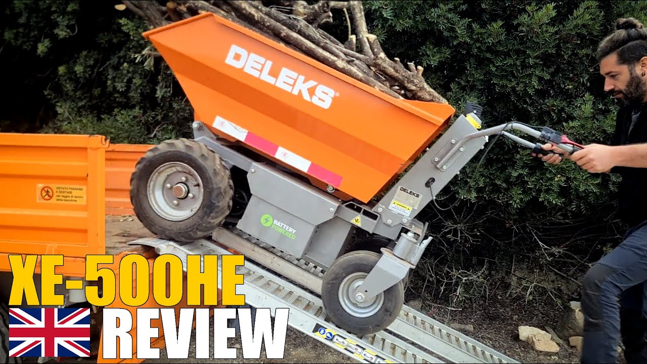 DELEKS XE500-HE full electric wheelbarrow - Review