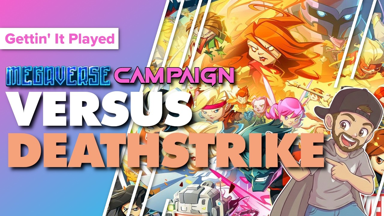 Marvel United Megaverse Campaign vs. Lady Deathstrike | Game #19 X-Men