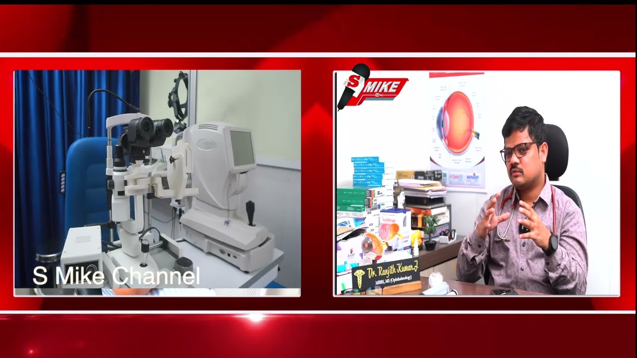 Global Eye Hospital Dr. Ranjith kumar Interview With Saidaiah Mamidi