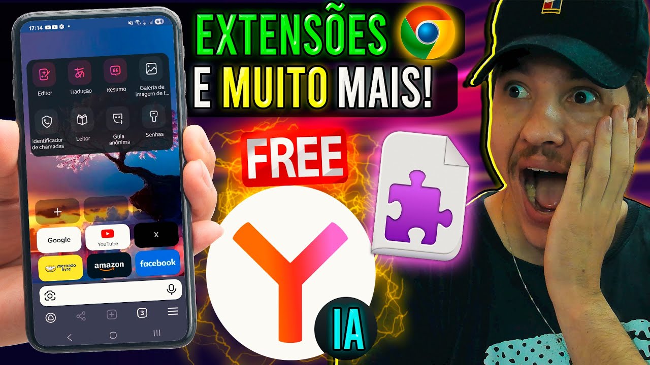Adeus Kiwi Browser? Novo NAVEGADOR aceita EXTENSÕES e tem FUNÇÕES PODEROSAS 2025