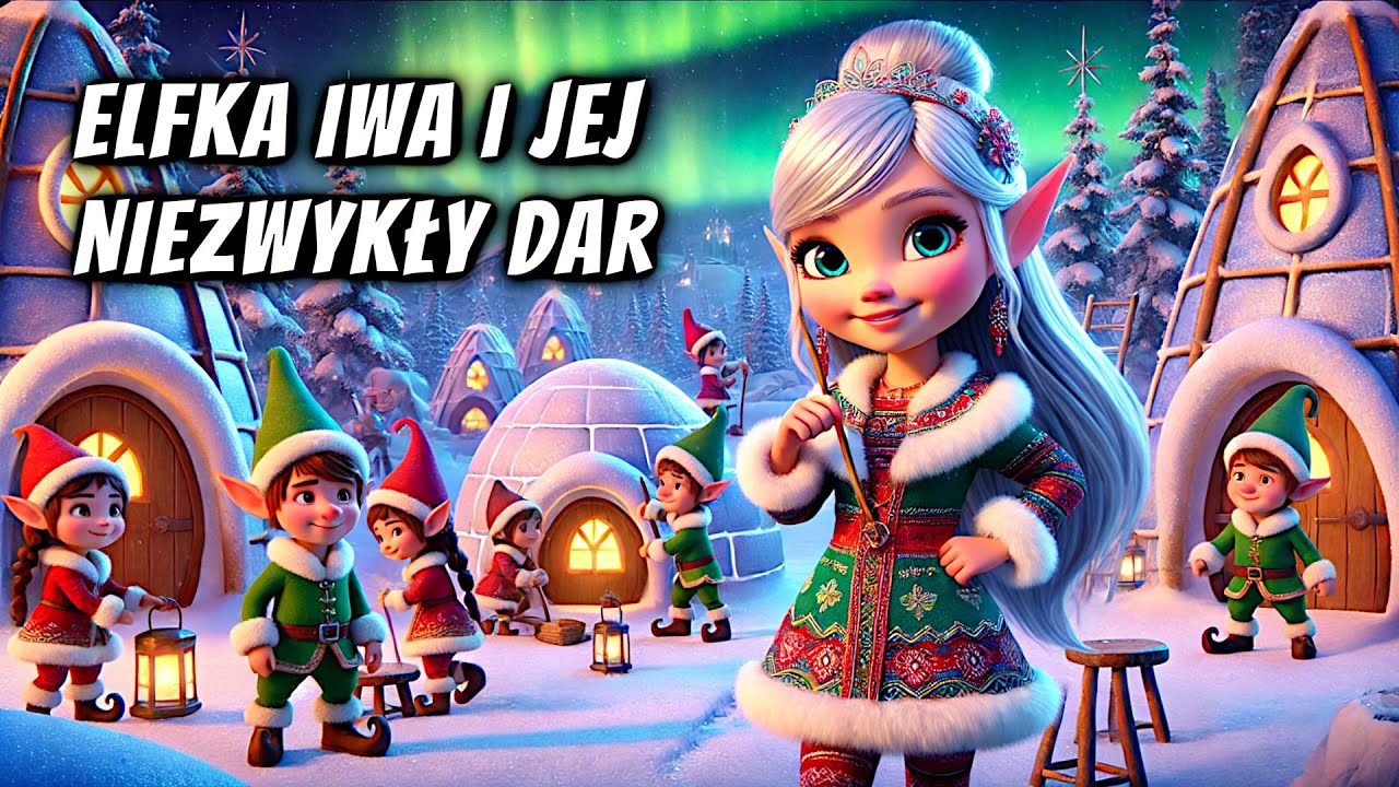 🧙🏼‍♂️ Elfka Iwa i jej niezwykły dar  - Zimowy audiobook - Bajka do słuchania na dobranoc 🎧