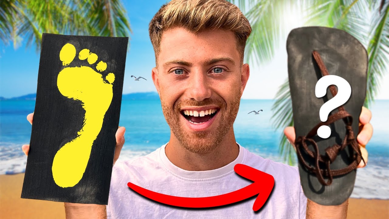 ¡Crea Tus SANDALIAS BAREFOOT por Sólo 15€! 🌿 (Zapatillas minimalistas)🔥