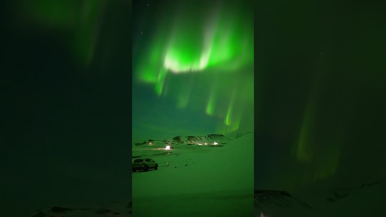 Um dia normal na irlanda, Aurora Boreal