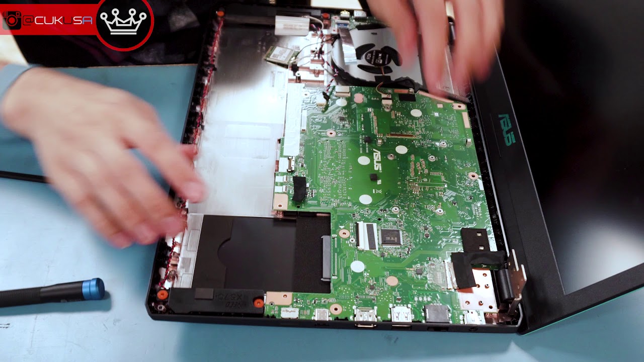 Asus K570U | How to Service, Upgrade & Fix Laptop (Teardown)