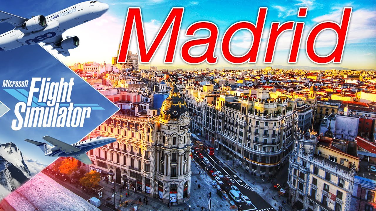 🔴4K Madrid Flight | Microsoft Flight Simulator 2020
