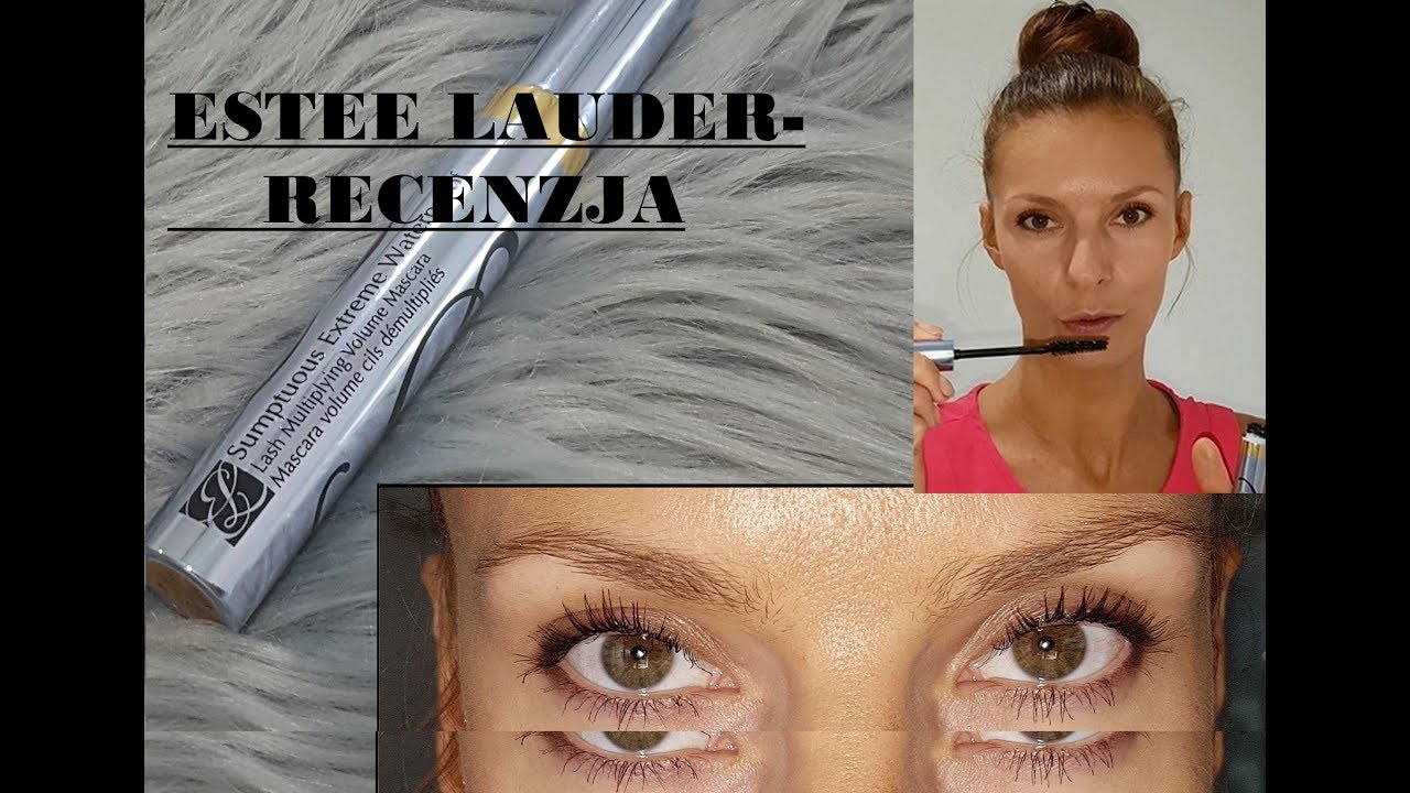 Estee Lauder-Sumptuous Extreme Waterproof-wodoodporna maskara-  recenzja po tygodniu testownia