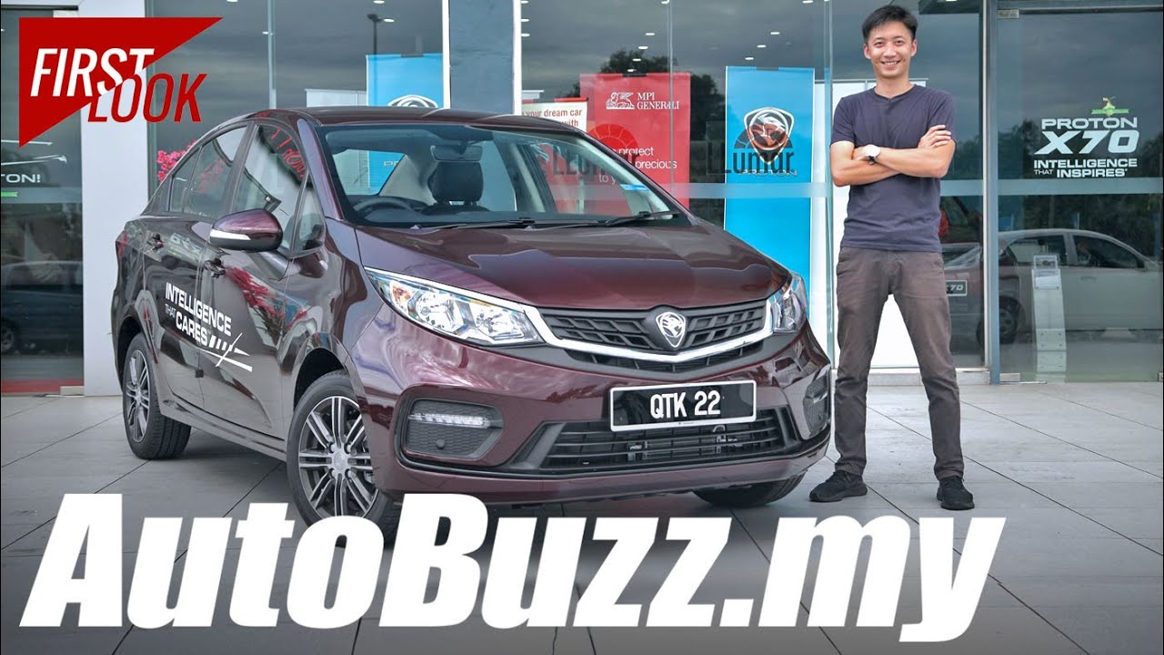 2019 Proton Persona facelift First Look - AutoBuzz.my