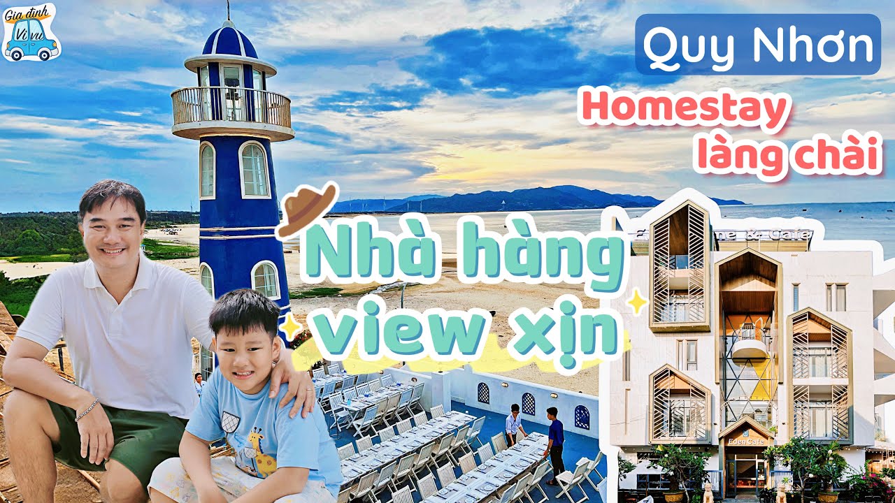 Quy Nhơn p4: Homestay Làng Chài Giá Rẻ & Nhà Hàng Hải Sản Nổi Tiếng Nhơn Lý