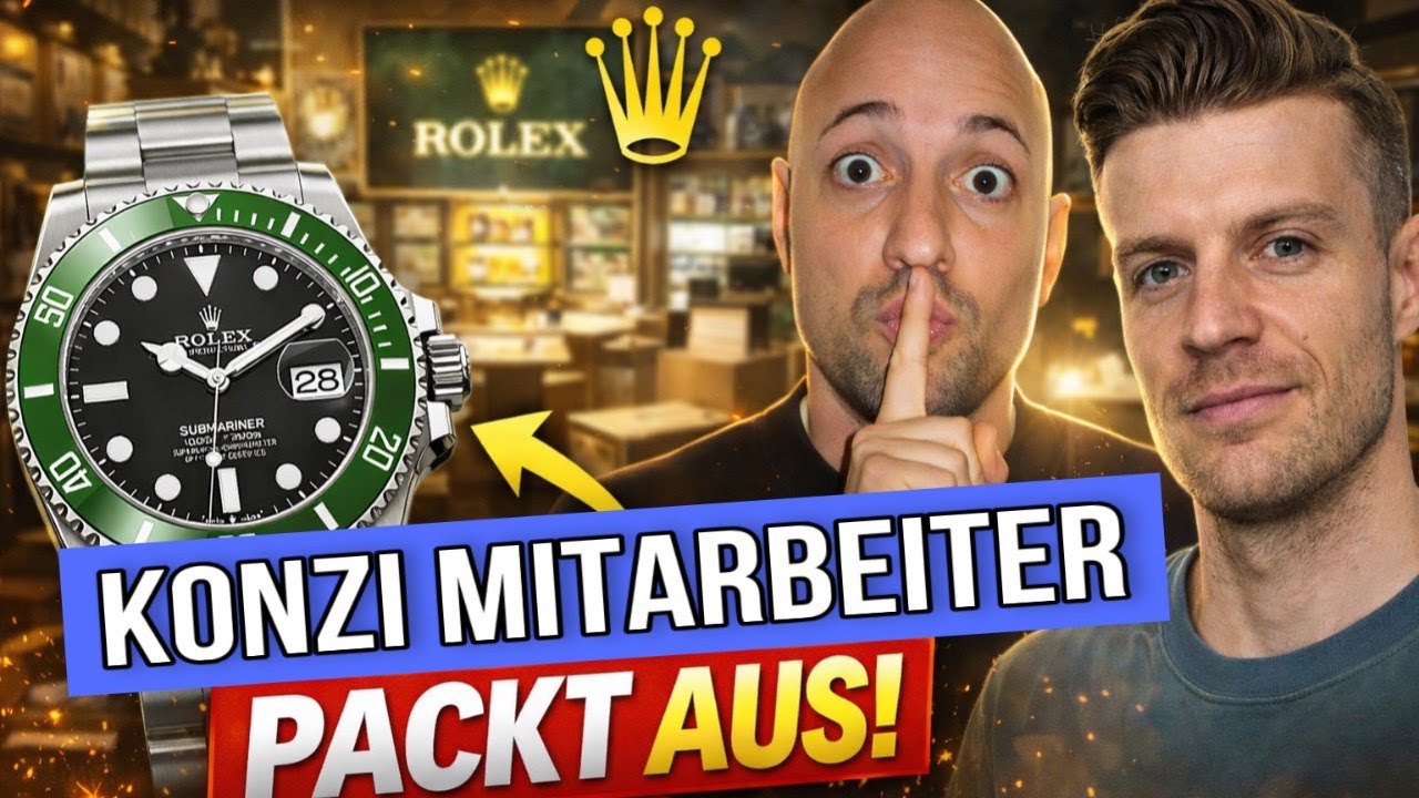 Rolex Konzi packt aus! 😳 Was Kunden NIE erfahren…